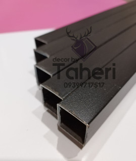 رگال قوطی 25*25 مشکی 0.5 میل - دکوراسیون طاهری